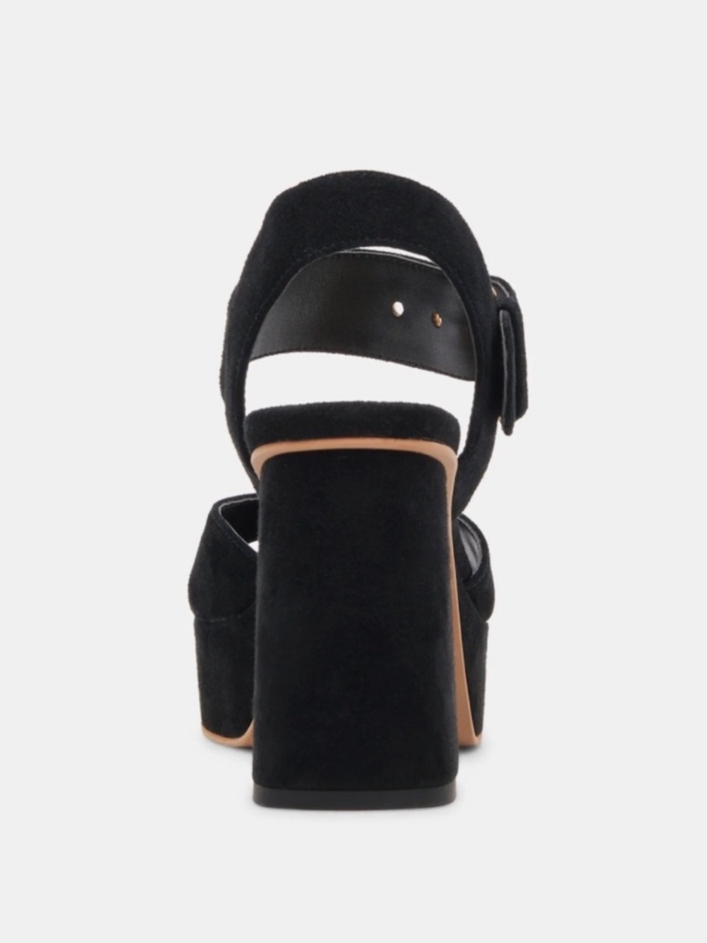 Dolce Vita Bobby Leather suede Sandal black onyx - Picture 7 of 8